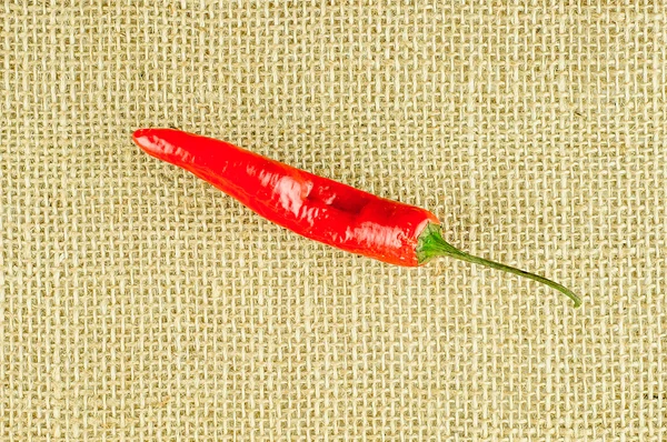 Aerial view of bright red chili — Stock Photo, Image