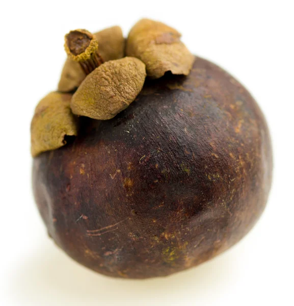 Hela torkade lila Mangostan — Stockfoto