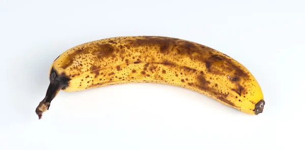 Closeup of an over-ripe Australian banana — Stock Photo, Image