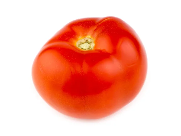 多汁成熟有机澳大利亚红番茄上白色孤立 — 图库照片