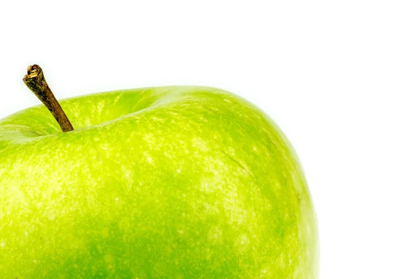 Bakgrundsstruktur av gröna granny smith äpple — Stockfoto