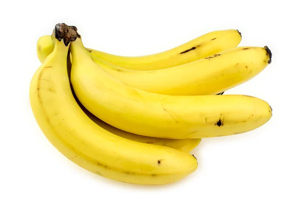 Plátanos amarillos frescos jugosos — Foto de Stock