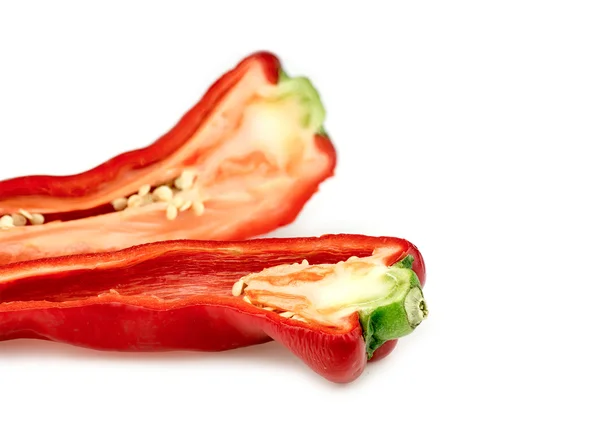 Background texture of tasty fresh red capsicum pepper with copys — Stock Photo, Image