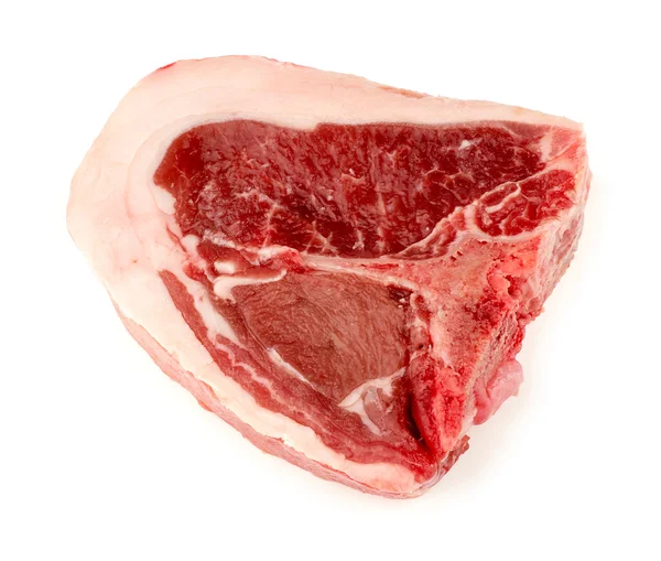 Kuzu loin chop beyaz