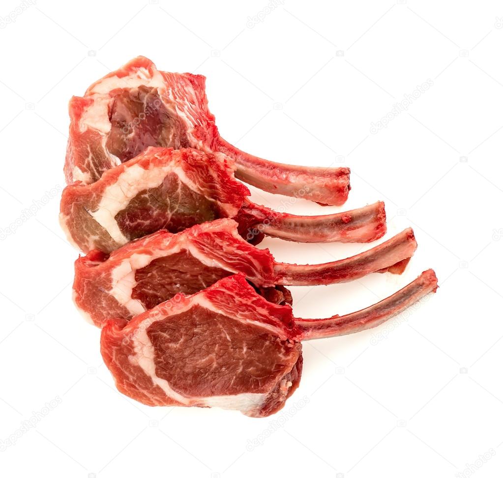 Mutton lamb chops