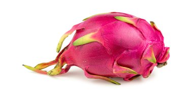 Egzotik dragonfruit beyaz arka plan üzerinde izole