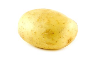 Patates izole makro