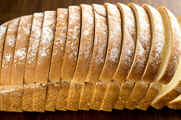 Fette di pane — Foto Stock