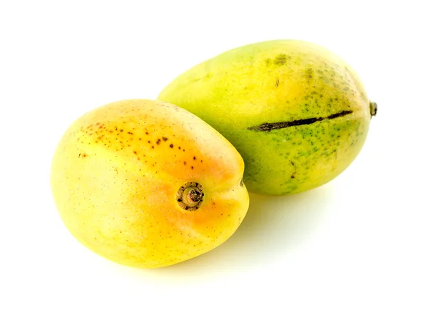 Macro close-up van zoete mango smakelijke 's — Stockfoto