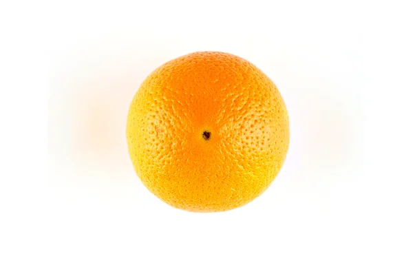 Macro isolado de um fruto de laranja — Fotografia de Stock