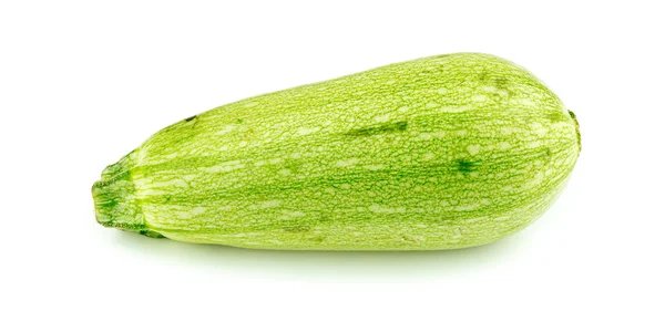 Heldere groene Libanese stijl courgette veggie studio geïsoleerd — Stockfoto