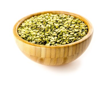 Hint urad dal mercimek rustik ahşap kase