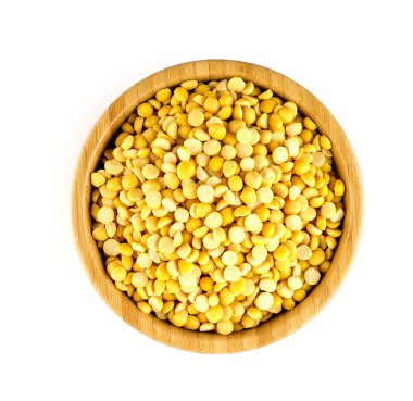 Kase kase wh karşı chana dal baklagiller dolu havadan görünümü