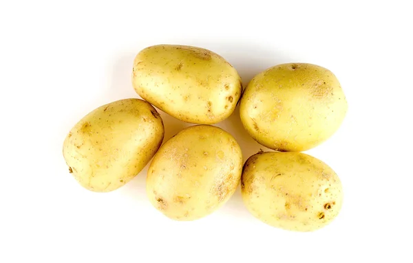 Patatas ecológicas para dietas veganas altas en carbohidratos —  Fotos de Stock
