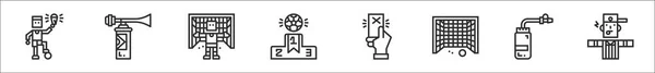 골키퍼 지휘대 — 스톡 벡터