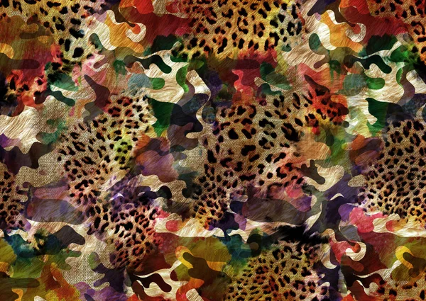 abstract exotic animal skin print