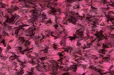 Yağ fırçası ile soyut geometrik desen