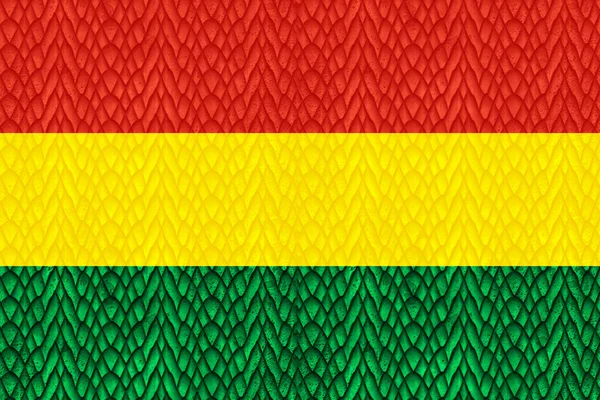 Bolivia Flag Denim Texture — Stock Photo, Image