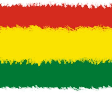 Kot desenli bolivya bayrağı