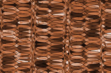 Folyo desenli geometrik desen