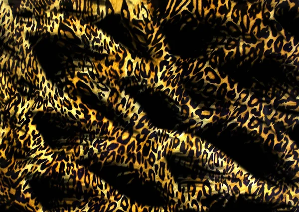 Abstracto Exótico Piel Leopardo Textura —  Fotos de Stock