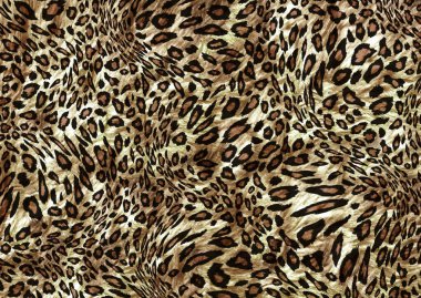 Soyut egzotik leopar deri deseni