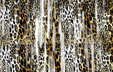 Soyut egzotik leopar deri dokusu