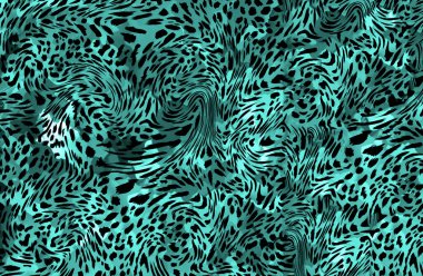 Soyut egzotik leopar deri dokusu