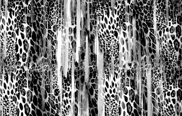 Texture Astratta Pelle Leopardo Esotico — Foto Stock