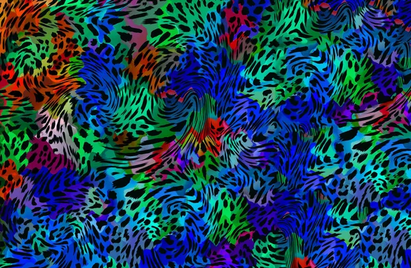 Abstract Exotic Leopard Skin Texture — Stock Photo, Image