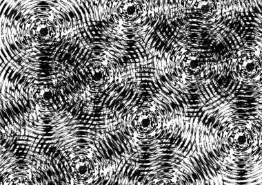 Kumaş dokusu olan soyut geometrik desen