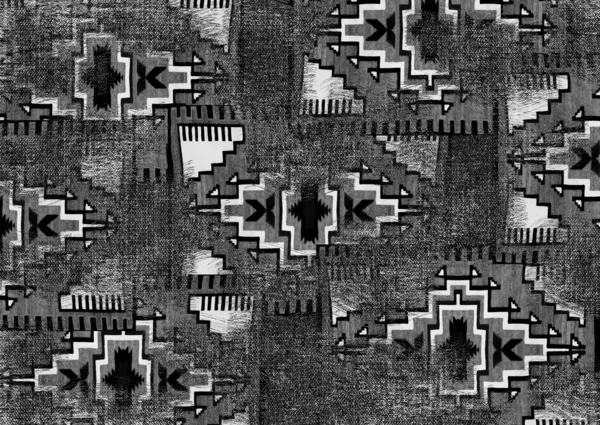 Formes Géométriques Abstraites Motif Tissu — Photo