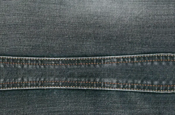 Tessuto Denim Reale Dettaglio Texture — Foto Stock