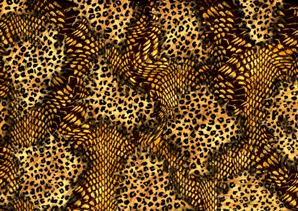 abstract exotic animal skin pattern