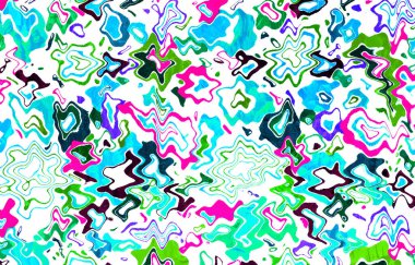 soyut yağ boyalı geometrik desen