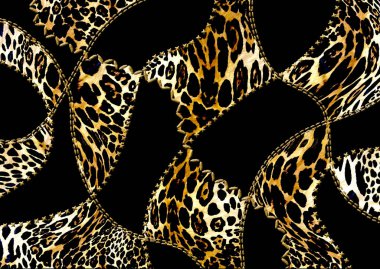 Soyut egzotik hayvan derisi deseni
