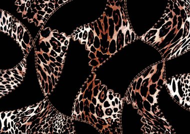 Soyut egzotik hayvan derisi deseni