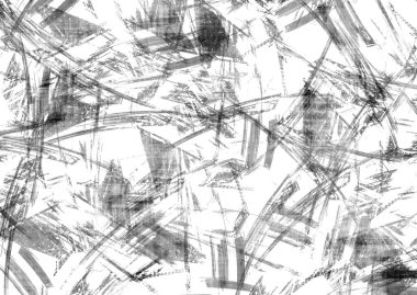 soyut yağ boyalı geometrik desen