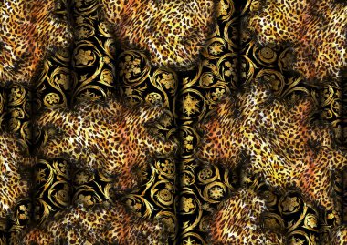 Soyut egzotik hayvan derisi deseni