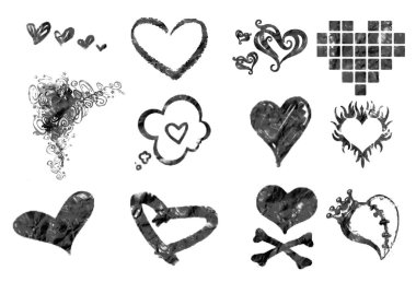 münferit ışıltılı fırça darbeleri