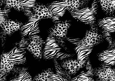 Soyut egzotik leopar deri dokusu