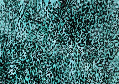 Soyut egzotik leopar deri dokusu