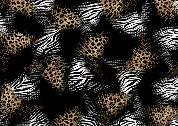 Abstracto Exótico Piel Leopardo Textura —  Fotos de Stock