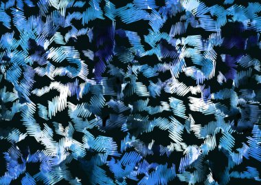 soyut yağ boyalı geometrik desen