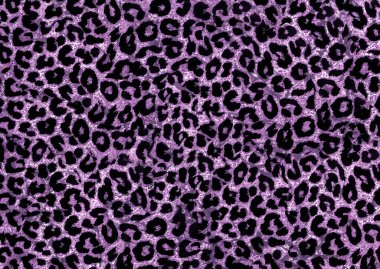 Soyut yağ boyalı hayvan derisi izi