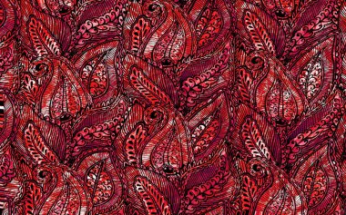 Kumaş desenli geometrik desen