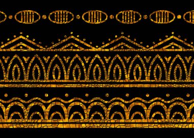 soyut yağ boyalı geometrik desen