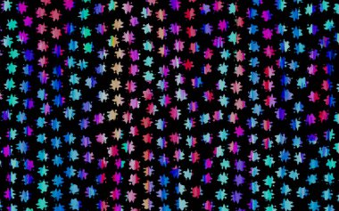 soyut yağ boyalı geometrik desen