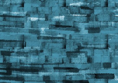 soyut yağ boyalı geometrik desen