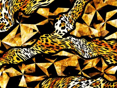 Soyut güzel hayvan derisi deseni